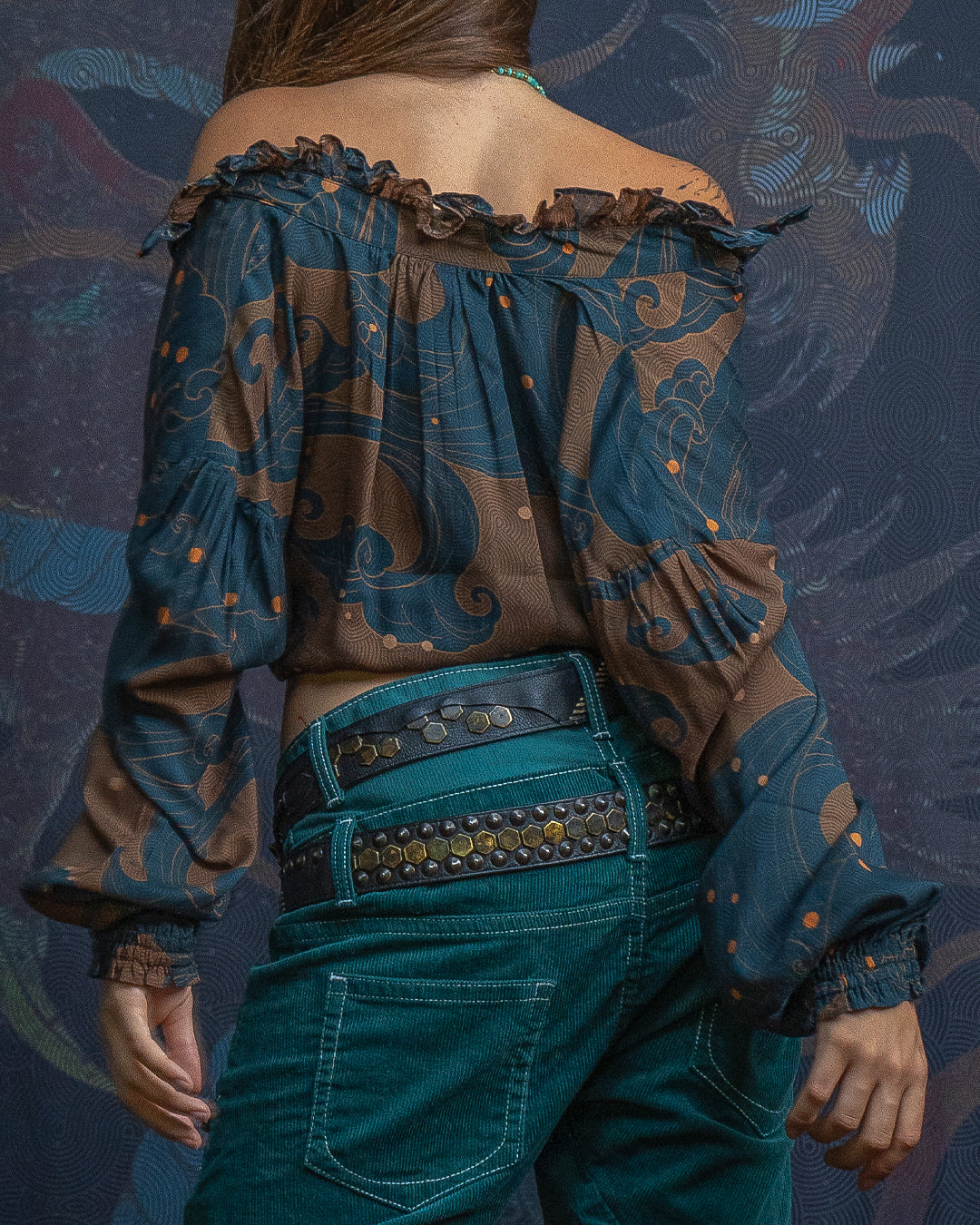 Shirt Woman Longsleeve FRUFRU / Bio Farms Bamboo - SHOGUNSEA